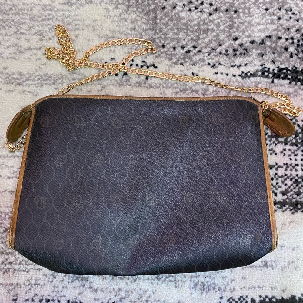 Brown Vintage Dior Honeycomb Bag - Picture 6 of 11